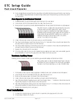 Предварительный просмотр 3 страницы ETC Paradigm P-REP-RM Setup Manual