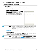 Предварительный просмотр 5 страницы ETC Paradigm P-TSI Setup And Connect Manual