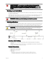 Preview for 9 page of ETC Prodigy FlyPipe Studio Installation Manual