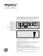 Preview for 1 page of ETC REsponse User Manual