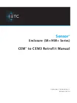 ETC Sensor+ HSR+ Series Retro-Fit Manual preview