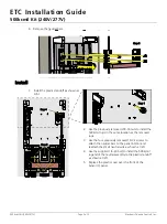 Предварительный просмотр 2 страницы ETC Sensor IQ 500kcmil Kit Installation Manual