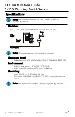 Предварительный просмотр 4 страницы ETC Sohrana Dual Tech Installation Manual