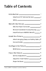 Preview for 3 page of ETC Source 4WRD II Installation And User Manual