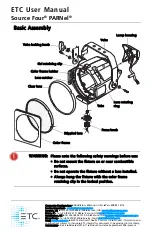 Preview for 1 page of ETC Source Four PARNel User Manual