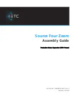 Preview for 1 page of ETC Source Four Zoom Assembly Manual