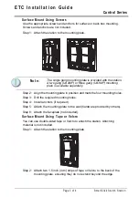 Preview for 3 page of ETC Unison Aero SmartClick UA1001 Installation Manual