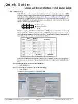 Предварительный просмотр 9 страницы ETC Unison AV/Serial Interface v1.0.0 Quick Manual