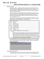 Предварительный просмотр 8 страницы ETC Unison AV/Serial Interface v1.1.0 Quick Manual