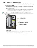 Preview for 2 page of ETC Unison Echo E-SPM-WM Installation Manual