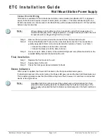 Preview for 3 page of ETC Unison Echo E-SPM-WM Installation Manual