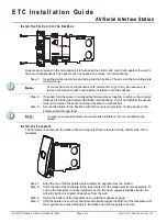 Preview for 3 page of ETC Unison Heritage UH1AV Installation Manual