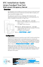 ETC Unison Paradigm Installation Manual предпросмотр