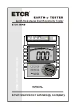 ETCR 3000B Manual preview