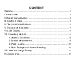 Preview for 2 page of ETCR 6300D User Manual