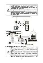 Предварительный просмотр 16 страницы ETCR 9500 Manual