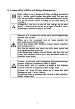 Preview for 10 page of ETCR ETCR 7000 Manual