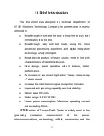 Предварительный просмотр 6 страницы ETCR ETCR2000+ Manual