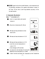 Предварительный просмотр 13 страницы ETCR ETCR2000+ Manual