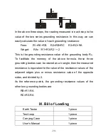 Предварительный просмотр 27 страницы ETCR ETCR2000+ Manual