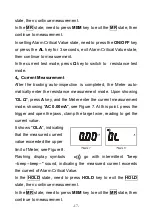 Предварительный просмотр 21 страницы ETCR ETCR2000E Plus Manual