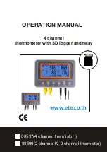 ete 88597 Operation Manual preview