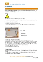 Preview for 22 page of ete IR1759-MK5-AT3130-EDCont Operation And Maintenance Manual