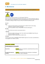 Preview for 23 page of ete IR1759-MK5-AT3130-EDCont Operation And Maintenance Manual