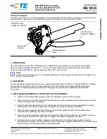 ete SDE PEW-12 Instruction Sheet preview