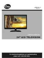 Etec 24E800LC User Manual preview