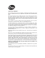 Preview for 10 page of Etec E6335 User Manual