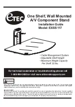 Preview for 1 page of Etec EXSS117 Installation Manual