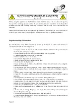 Предварительный просмотр 3 страницы Etec ML108 Manual