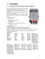 Preview for 26 page of ETEK AD 1823 Owner'S Manual