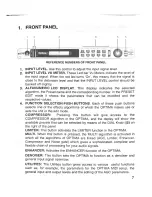 Предварительный просмотр 7 страницы ETEK Optima Owner'S Manual