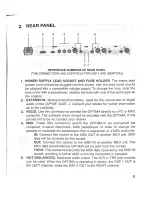 Предварительный просмотр 9 страницы ETEK Optima Owner'S Manual