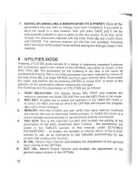 Предварительный просмотр 12 страницы ETEK Optima Owner'S Manual