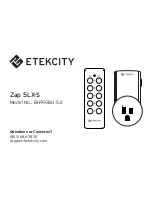 ETEKCITY BH9938U-5-2 Manual preview