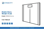 Preview for 1 page of ETEKCITY EB9380H User Manual