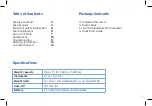 Preview for 3 page of ETEKCITY EK3551 User Manual