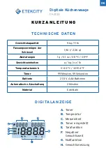 Предварительный просмотр 5 страницы ETEKCITY EK4150 Series Quick Start Manual