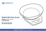 Preview for 1 page of ETEKCITY EK5150 User Manual