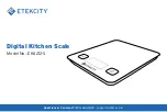 ETEKCITY EK6212-S Manual preview