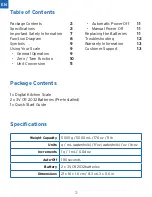 Preview for 2 page of ETEKCITY EK8060 User Manual