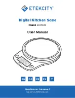 Preview for 1 page of ETEKCITY EK9000 User Manual