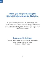 Preview for 7 page of ETEKCITY EK9000 User Manual