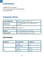 Preview for 22 page of ETEKCITY EK9000 User Manual