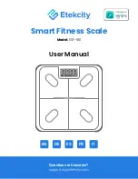 Preview for 1 page of ETEKCITY ESF-551 User Manual