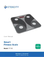 ETEKCITY FIT 8S User Manual preview