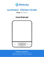 ETEKCITY Luminary EKS-L221-SCA User Manual preview